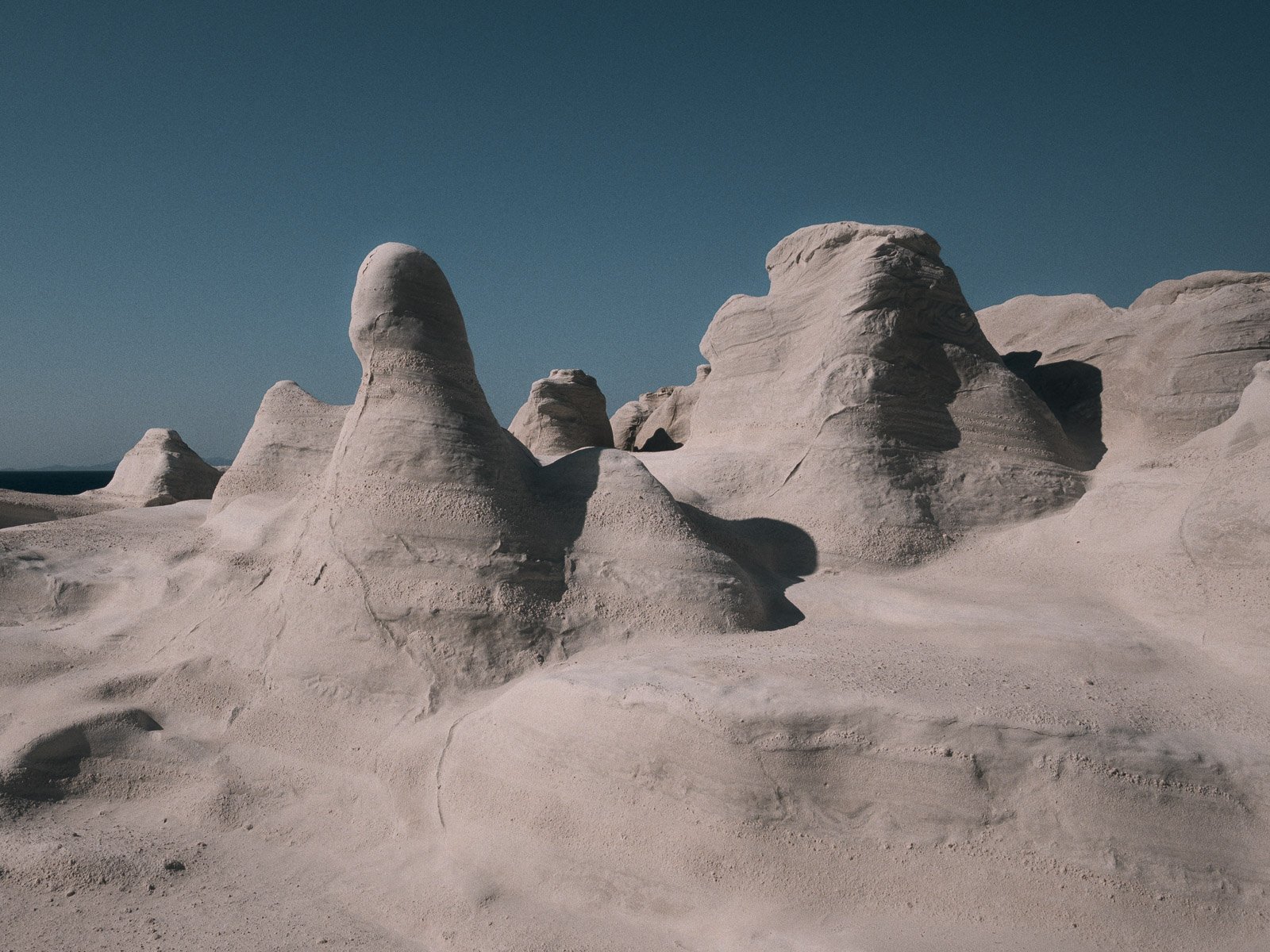 Aegean Volcanic Rock Formations